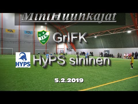 Mini Huuhkajat GrIFK vs HyPS sininen