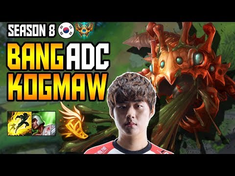 SKT T1 BANG KOGMAW ADC - S8 KOREA CHALLENGER
