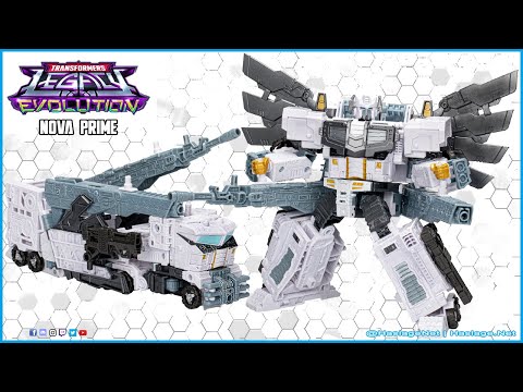Awesome use of the Galaxy Prime mold! #Transformers Legacy Evolution Nova Prime | HNE Toys