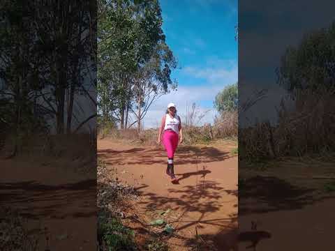 Caminhada sertaneja Comunidade Santa Rita município Vianópolis Goiás Brasil