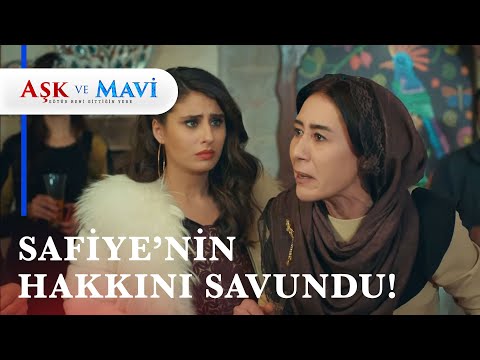 Hasibe, Pembe'nin partisinde rezillik çıkardı! - Aşk ve Mavi 51. Bölüm