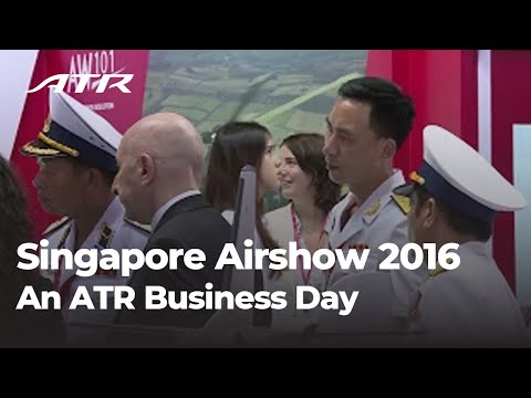 An ATR Business Day at Singapore Airshow - Day 1