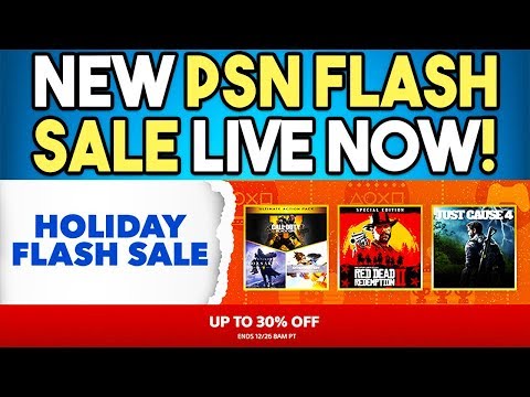 PSN Flash Sale Live Now! - More Great PS4 Game Deals Added!