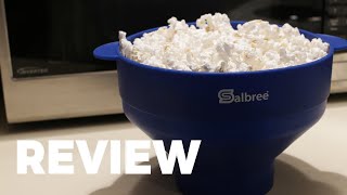 Salbree Microwave Popcorn Popper Review | How to Use