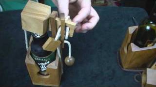 Wine or Beer Bottle Puzzle - How to get IN- CreativeCrafthouse