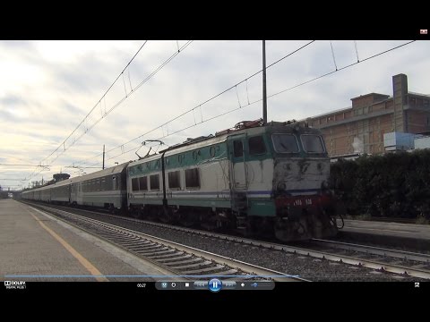 E656.028 sull' ICN 1960 Siracusa/Palermo Centrale - Roma Termini, in transito a Pomezia