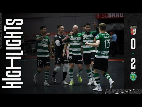Resumo | Futsal: SC Braga 0-2 Sporting CP