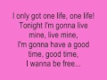 No Angels - One Life (Lyrics) - (Not Lady GaGa and ...