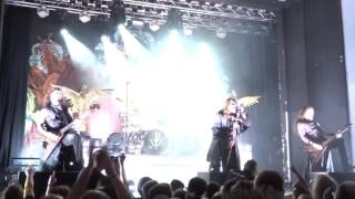 Powerwolf - Intro + Blessed & Possessed (29.01.2017 Hannover) European Tour