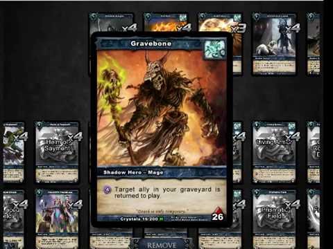 Shadow Era : Shattered Fates Preview #4 - Gravebone (Part 1 - Deck Tech)