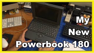 Mac Powerbook 180: First Boot and Walkthrough