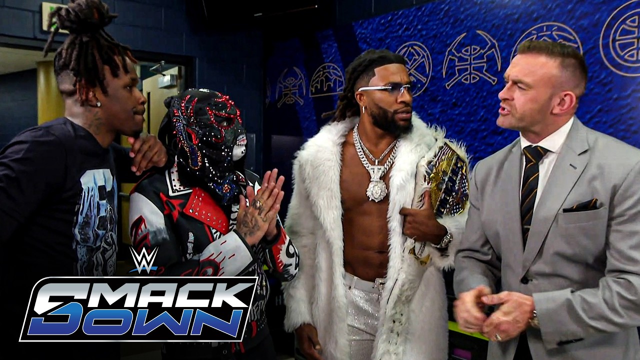 Trick Williams, Je'Von Evans and Penta continue to talk trash: SmackDown exclusive, Oct. 2, 2026