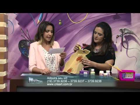 Mulher.com 08/11/2013 - Bandeja de Craquelê - Marisa Magalhães  (Bloco 2/2)