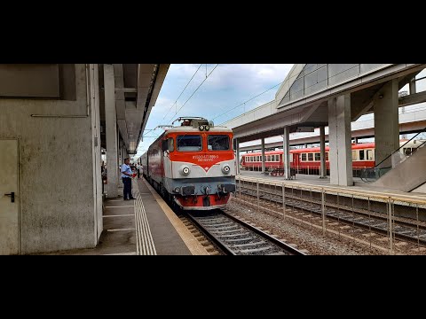 [Back View M200 Curtici-Arad ] Sosire in statia Arad cu trenul IR 75-2 Budapesta Keleti-Arad!
