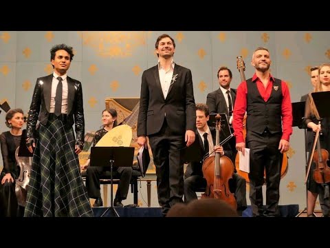 Les 3 contre-ténors | Samuel Mariño |Filippo mineccia | Valer sabadus | Live at chateau  versailles