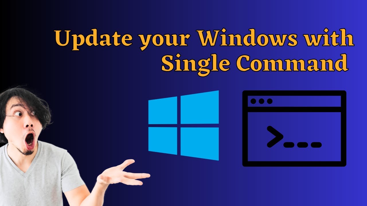 Update your Windows with Single Command