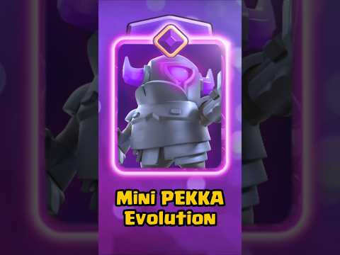 🥞 Mini PEKKA Evolution #clashroyale