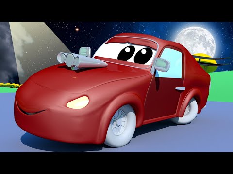 Mały Jerry z Miasta Samochodów ma Gorączkę Pełni Księżyca - Miasto Samochodów 🚓 🚒 Bajki Dla Dzieci