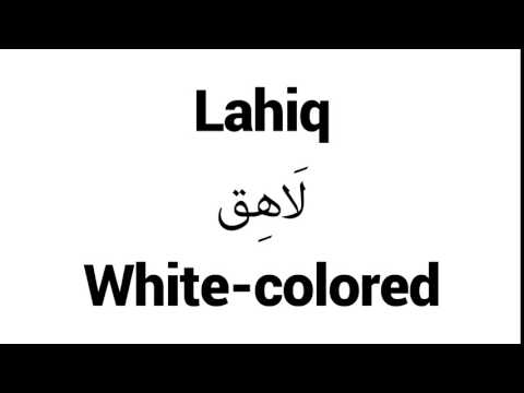 How to Pronounce Lahiq! - Middle Eastern Names