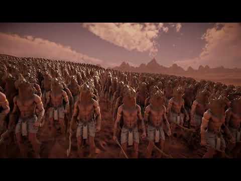100.000 SPARTANS vs 100,000 EGYPTIAN WARRIORS - Ultimate Epic Battle Simulator 2 UEBS2