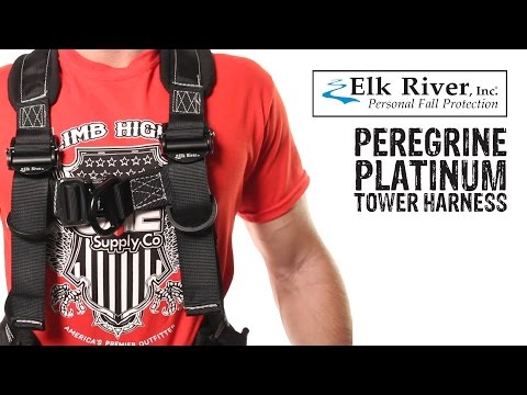 Elk River PeregrineRAS Platinum Tower Harness with Steel D-Rings