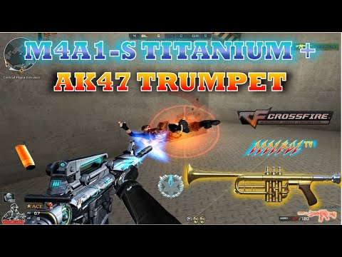 DM Compound M4A1-S Titanium Beast + AK47 Trumpet Highlights! CrossFire Philippines!