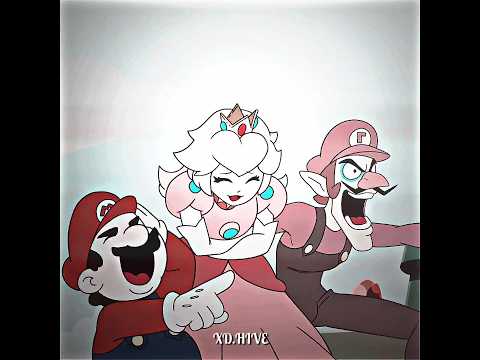 Song: LUA NA PRAÇA - Dj Samir || luigi edit || supermario || luigi glow up #edit #mario #funk