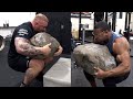 WORLDS STRONGEST MAN AND WORLDS STRONGEST BODYBUILDER BECOME TRAINING PARTNERS