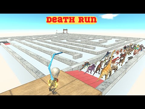 All Unit Death Run Monster - Which animal survives Animal Revolt Battle Simulator #arbs #animals