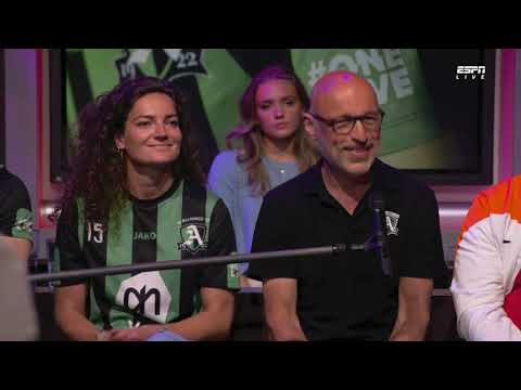 Alliance'22 over OneLove in de Eretribune