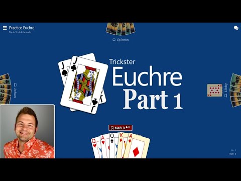 Euchre - Let's Play Games Episode 3 - YouTube