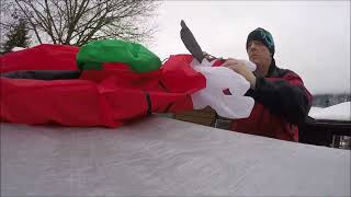The Fine Art of Tarping your Boat Winter edition 2024