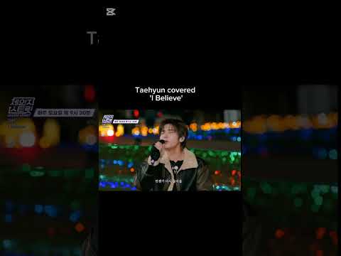 [TomorrowX Together ] taehyun covered i believe