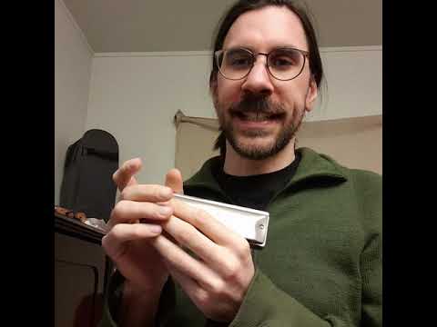 Warm up for chromatic harmonica