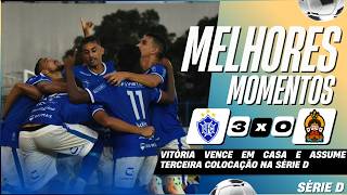 VITÓRIA - ES 3 X 0 PORTO - BA | MELHORES MOMENTOS | 4ª RODADA | BRASILEIRÃO SÉRIE D 2026