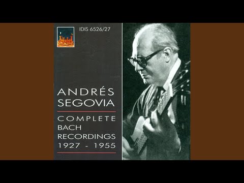 Prelude in C Minor, BWV 999 (arr. A. Segovia)