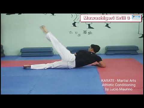 KARATE - Martial Arts - Athletic Conditioning by Lucio Maurino - Kick Drills 1