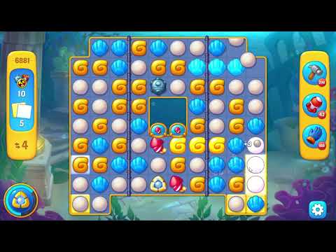 Fishdom 6881 Level - 17 moves - NO BooSTERS