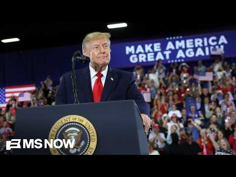 ‘Anxiety amongst some Republicans’: Trump's unpopular policies dragging down GOP midterm chances