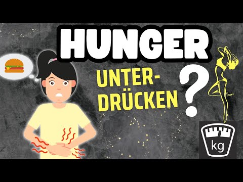 Hunger ignorieren? Hunger unterdrücken um ABZUNEHMEN?
