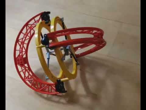 motorized lego sphericon / wobbler /oloid