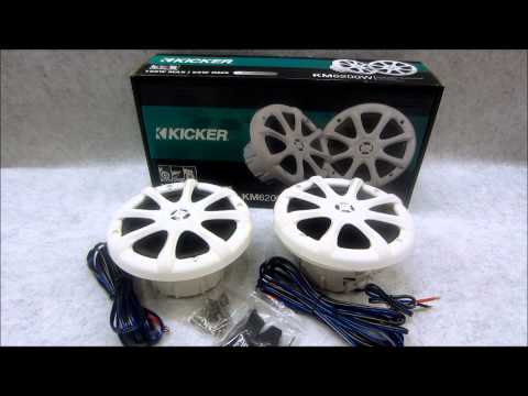 Kicker KM6200 6.5 inch Marine Speaker Review