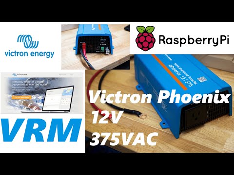 Victron 12V Inverter | How does it perform on VRM | with #Raspberry Pi | No GX Touch 50 and Cerbo GX