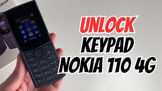 How To UnLock Keypad On Nokia 110 4G