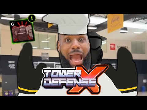 Lebron James, scream if you love Tower Defense X