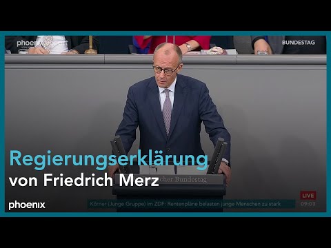 Regierungserklärung von Friedrich Merz zum Europäischen Rat am 16.10.25