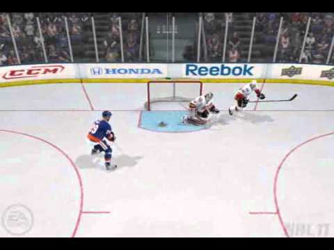 NHL11 - Henrik Karlsson save 2