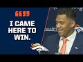 Russell Wilson shares message to Broncos fans in intro press conference | CBS Sports HQ