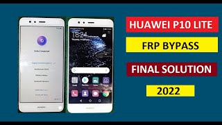 Huawei P10 lite frp bypass || Huawei P10 lite google account bypass || Huawei WAS-TL10 frp bypass