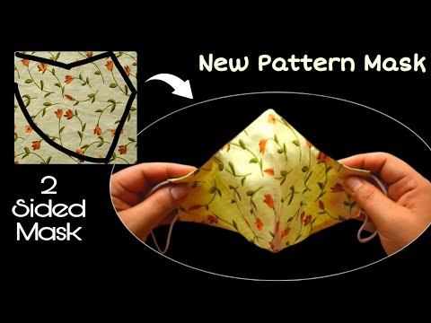 Very Easy New Style Perfect Fit Pattern Mask 😷